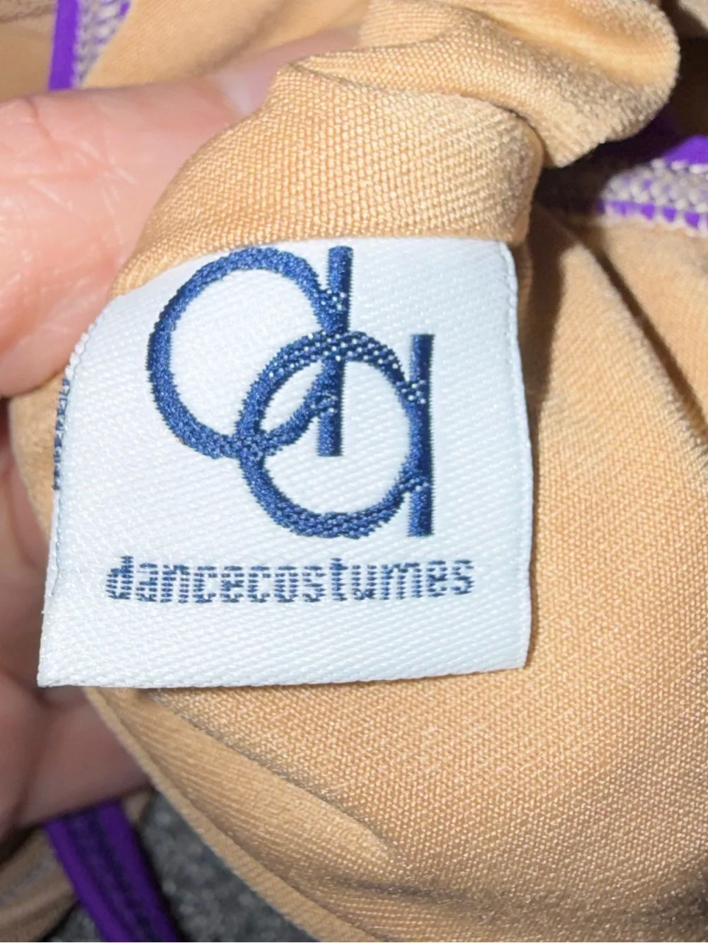 AA Dance Costumes Purple Dance Leotard Size Adult Small